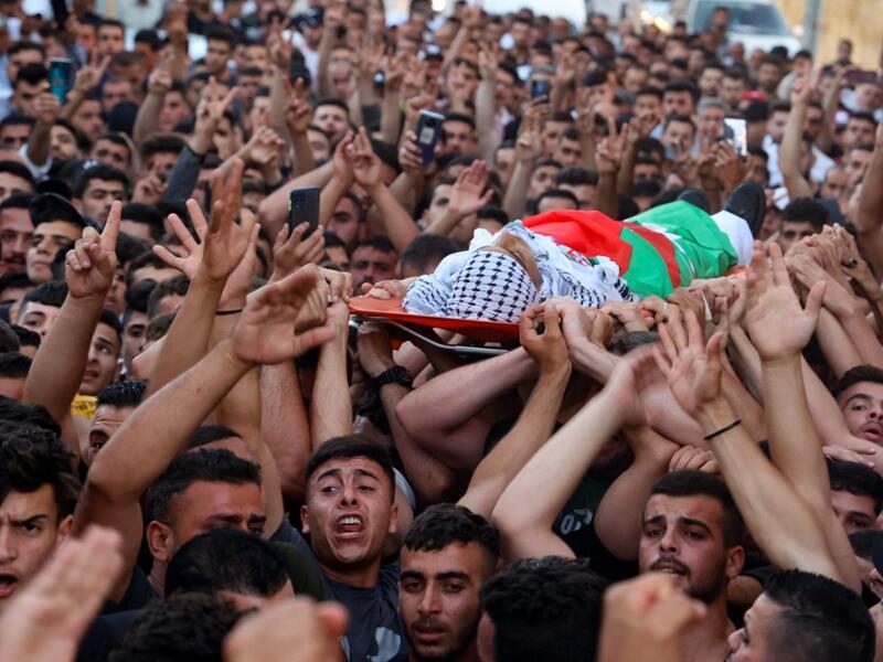 The Palestinian youth was shot in the head in town of Beita