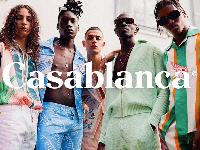 Casablanca, the brainchild of French-Moroccan designer Charaf Tajer