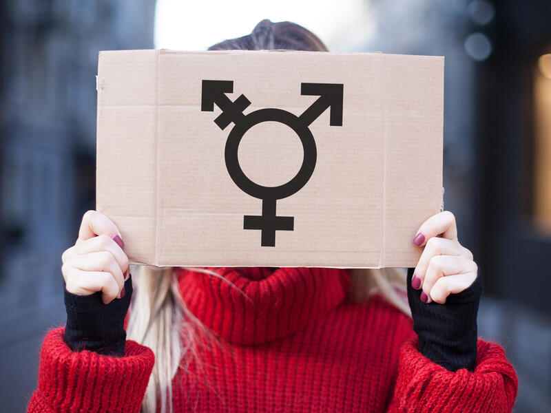 Intersex woman