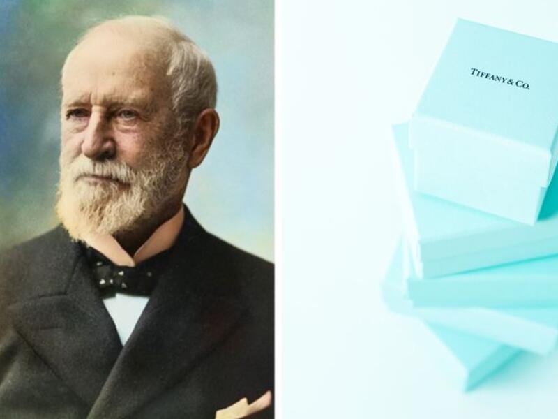 تيفاني: في عام 1837، افتتح "تشارلز لويس تيفاني" وصديقه في المدرسة متجرهم الأول بعد اقتراض المال من والده. لقد باعوا القرطاسية والهدايا ، لكنهم قاموا لاحقًا بتضمين الأواني الزجاجية والخزف وأدوات المائدة والساعات والمجوهرات في نطاقهم. في عام 1853، أعيد تنظيم الشركة تحت اسم Tiffany and Company.