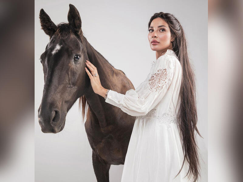 Lebanese actress Nadine Njeim