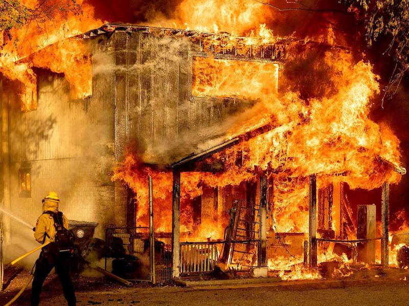 A wildfire in Nevada broke earlier this month have grown to more than twice its size overnight