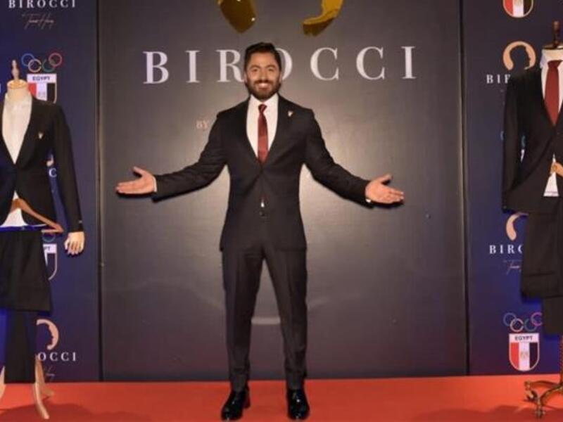 Tamer Hosny Competes With Wifey Bassma Boussel by Launching New Fashion Line: BIROCCI