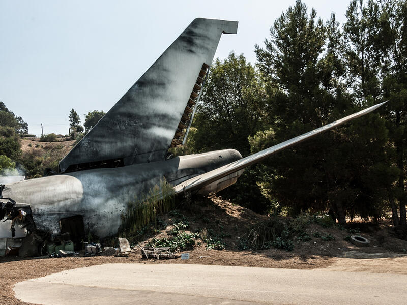 Military plane crash