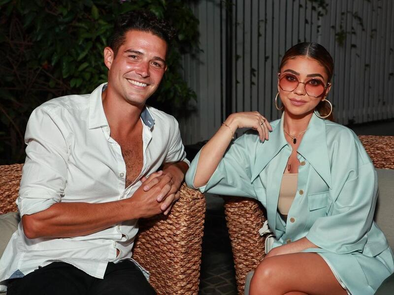 Sarah Hyland and Wells Adams