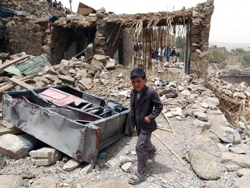 Yemen in destruction 