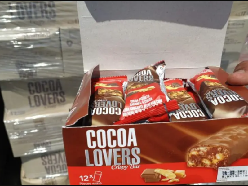 23 tons of chocolate bars denied the entry to Gaza