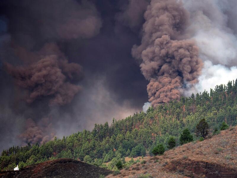 Cumbre Vieja Volcano in Spain