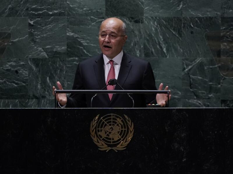 Iraqi President Salih tells UNGA: ‘Corruption and terrorism work in tandem’