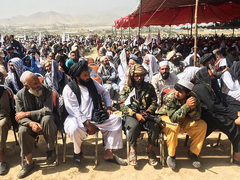 thousands of displaced Afghans relocated