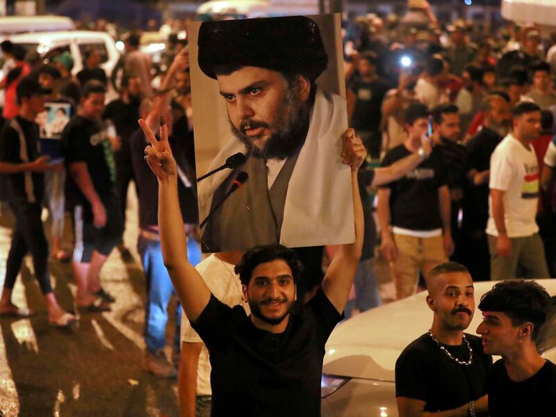 Shia cleric Sadr’s party leads Iraq parliamentary elections
