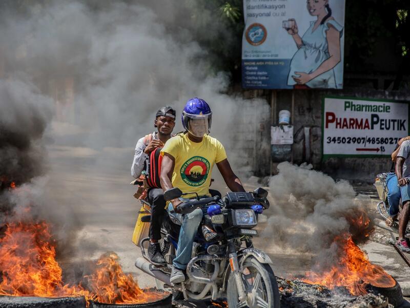 Haitians Protest Fuel Prices Hike and Shortage