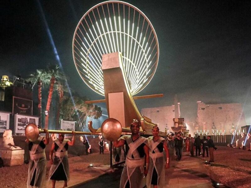 ويعدّ طريق الكباش، الذي يطلق عليه اسم "طريق المواكب الملكية"، أقدم طريق احتفالي ديني في التاريخ.