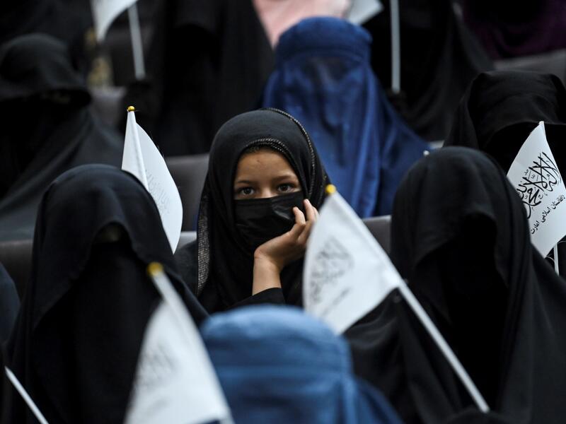 The Islamist rules have only allowed women at private universities and girls in primary school to continue their education