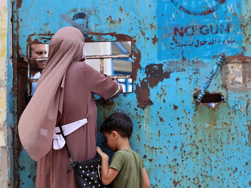 UNRWA asked thousands of teachers to go on unpaid leave.