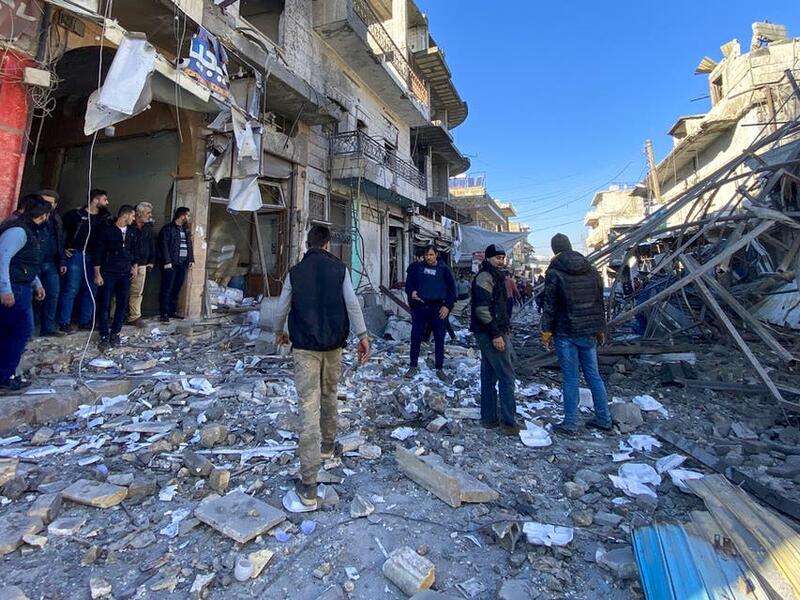War-torn Syria