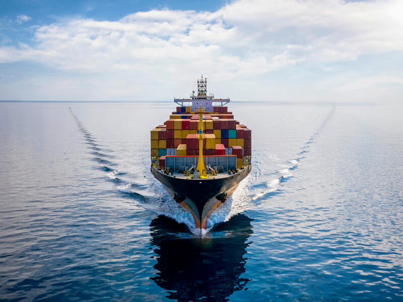 cargo ships