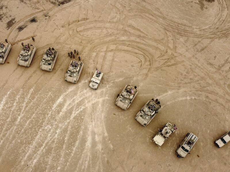 US-led forces’ “combat mission” in Iraq ended.