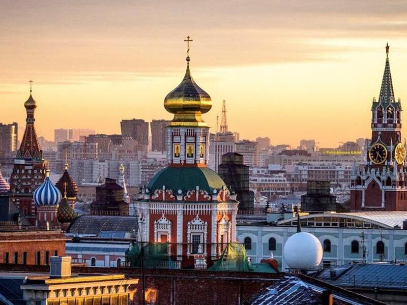 A view from above: Moscow 