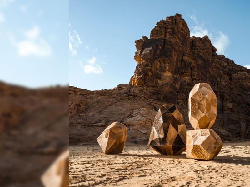 The second edition of the art biennale runs until March 30 under the theme ‘Sarab’