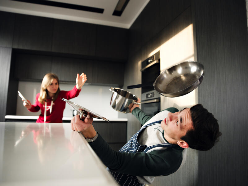 Kitchen violence 