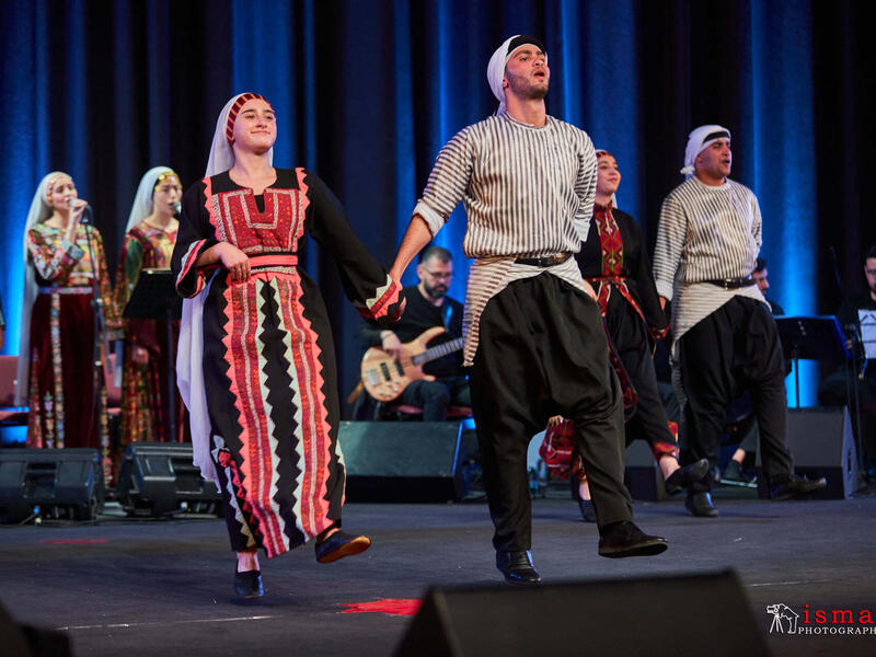 Al Hanouneh Folklore Dancing Group Perform in Jordan