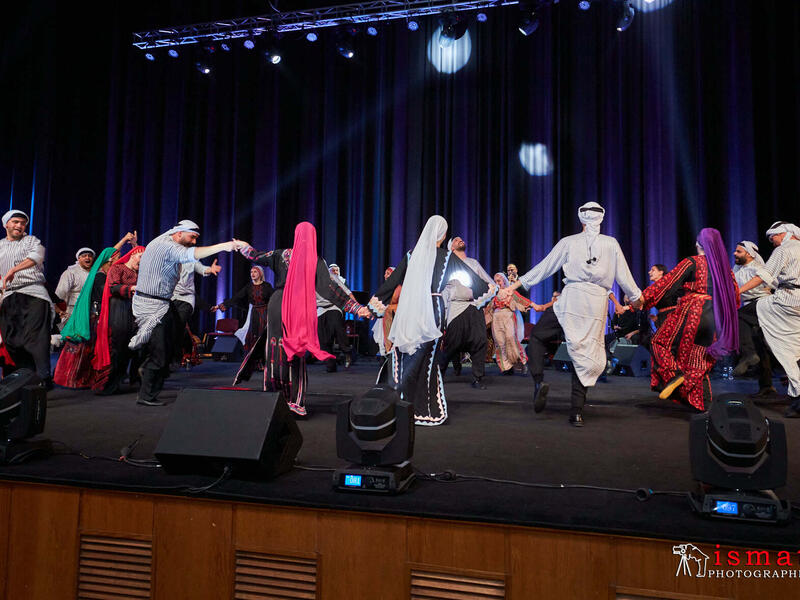 Al Hanouneh Folklore Dancing Group Perform in Jordan