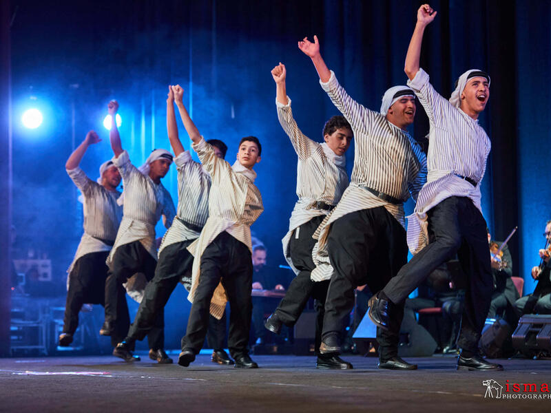 Al Hanouneh Folklore Dancing Group Perform in Jordan