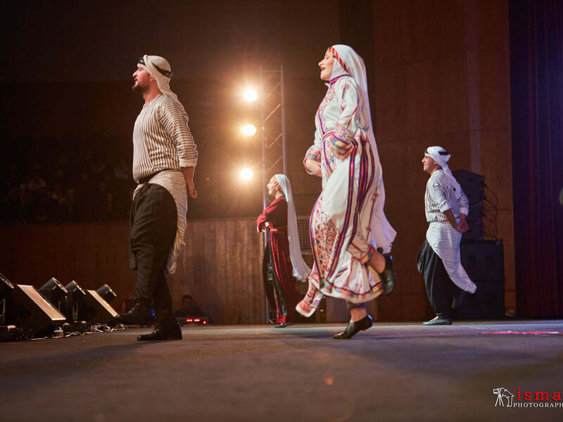 Al Hanouneh Folklore Dancing Group Perform in Jordan