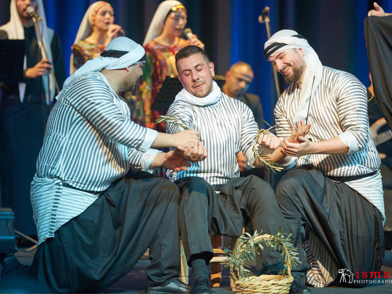 Al Hanouneh Folklore Dancing Group Perform in Jordan
