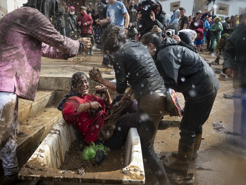 The traditional carnival of Laza