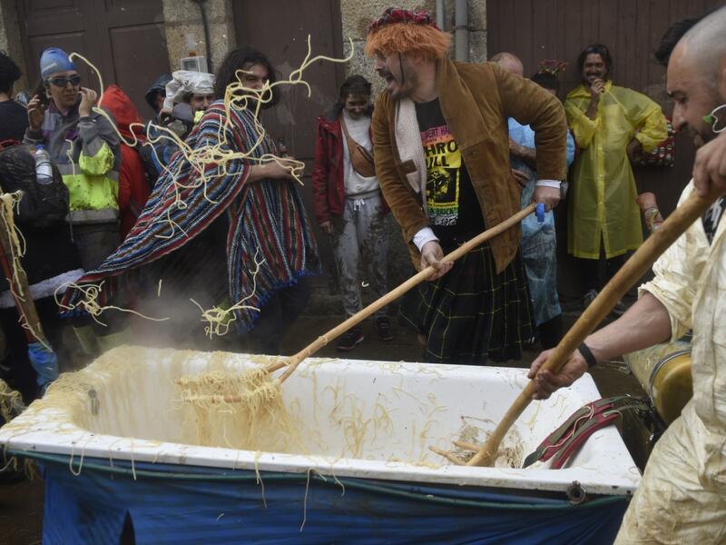 The traditional carnival of Laza
