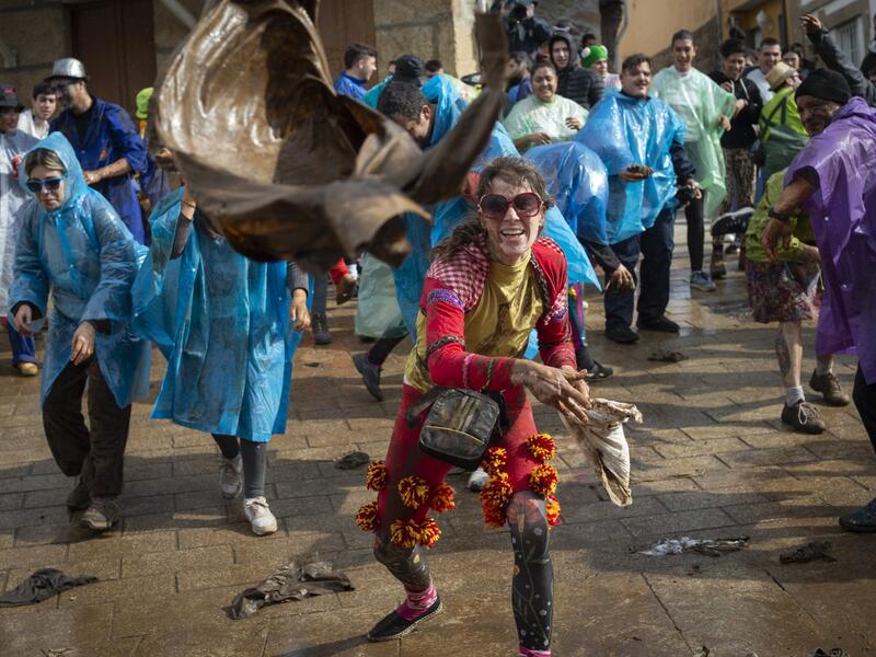 The traditional carnival of Laza