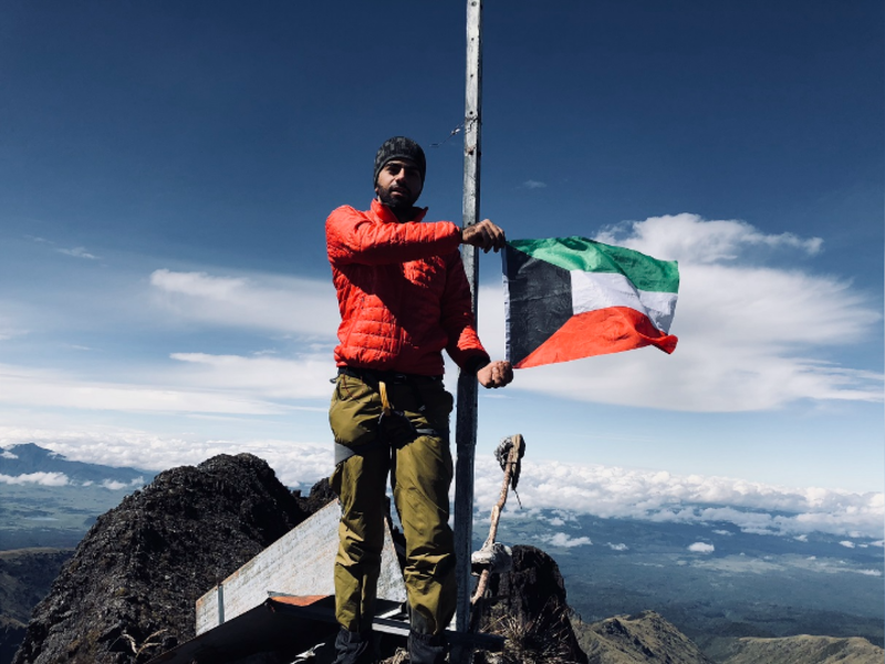 Kuwaiti Mountaineer Becomes the Youngest To Climb World’s Seven Volcanic Summits