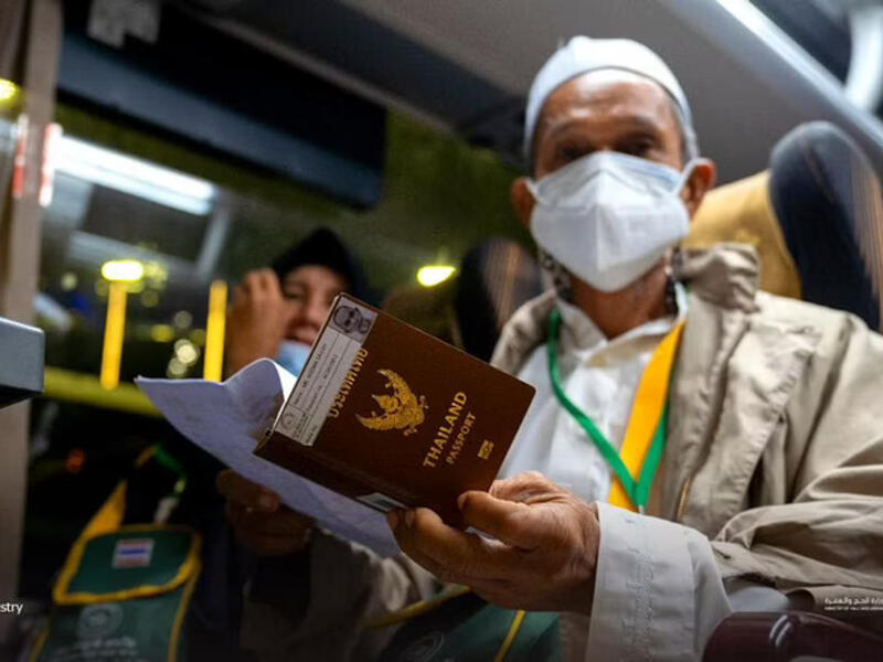 وصول أول أفواج المعتمرين القادمين من تايلند