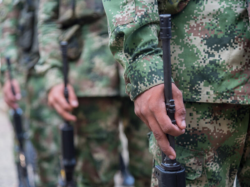 A drug trafficking army operation in Colombia leads to the death of 3 people