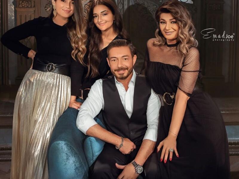 أحمد الزاهر وعائلته