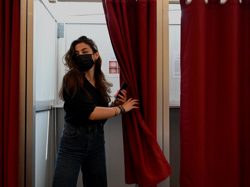 The first round of France's presidential election