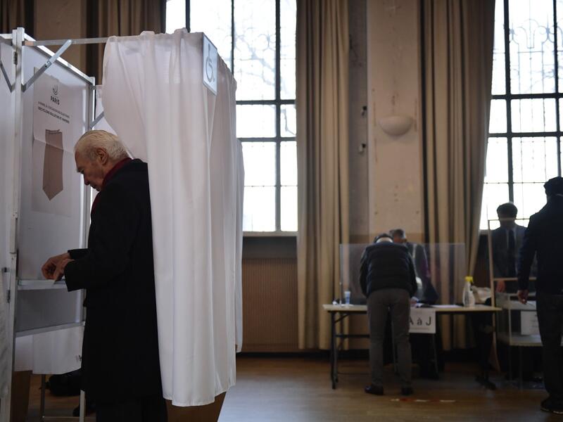 The first round of France's presidential election