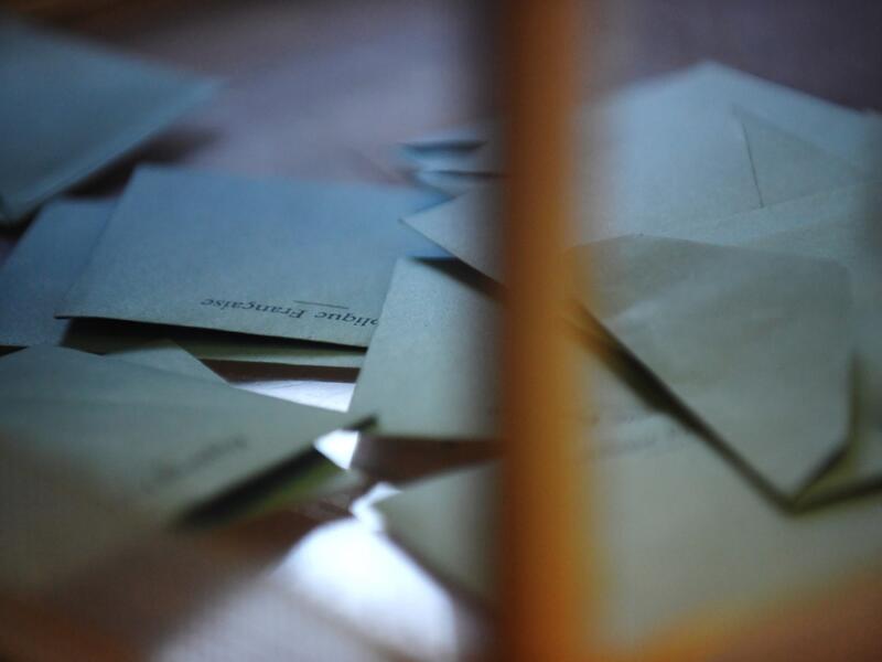 The first round of France's presidential election