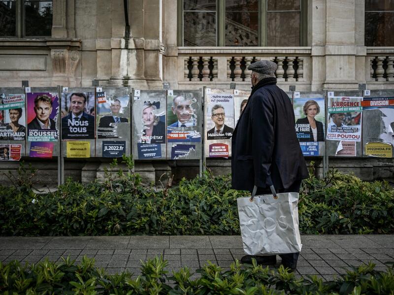 The first round of France's presidential election