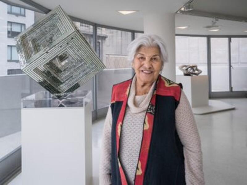 Iranian artist Monir Shahroudy Farmanfarmaian