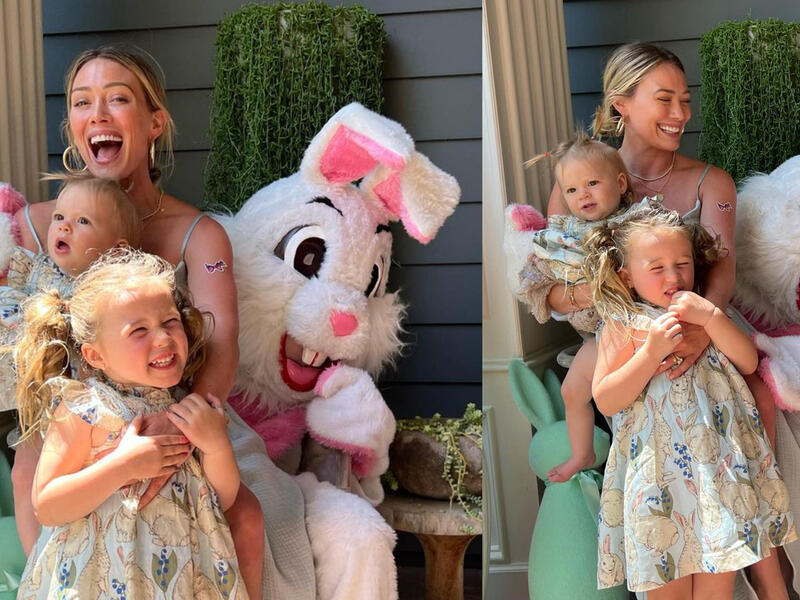 Hilarry Duff's Cozy Easter