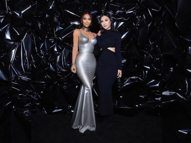Kim Kardashian and her publicist Tracy Romulus