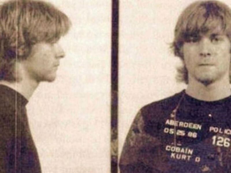 Kurt Cobain was arrested by Aberdeen, Washington police in May 1986, for for spray painting the phrase “ain’t got no whatchamacallit” on vehicles.