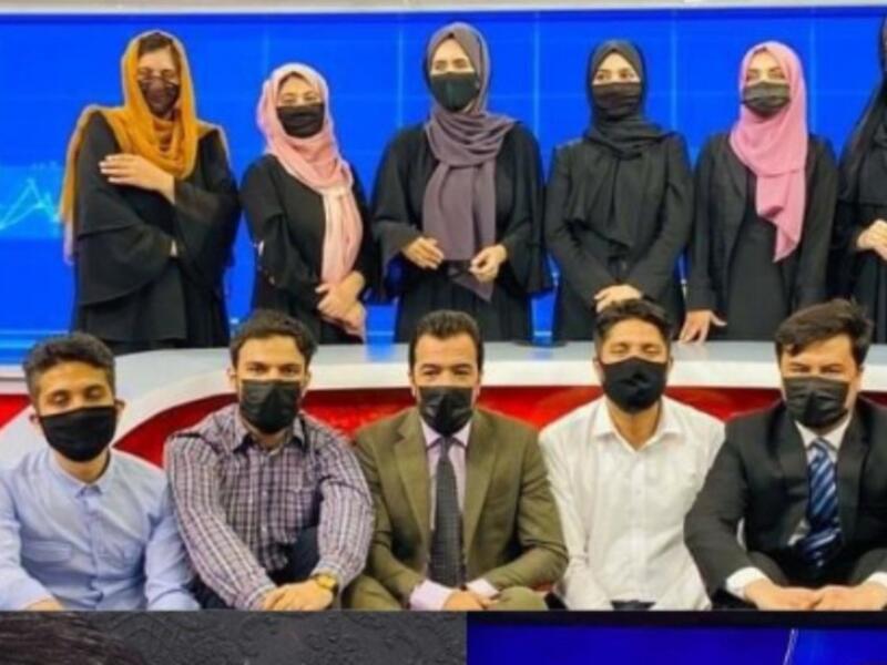 هكذا تضامن مذيعون أفغان مع زميلاتهن في وجه طالبان