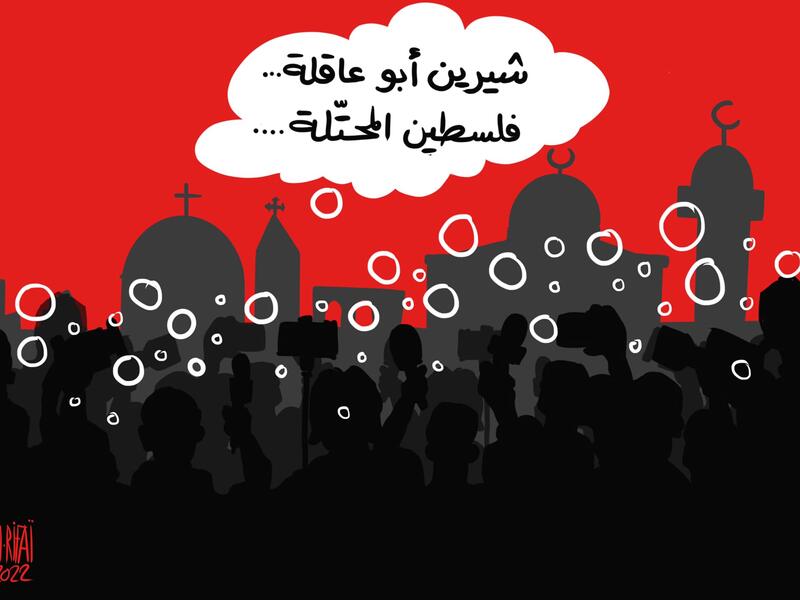Cartoonists Pay Tribute to Al Jazeera journalist Shireen Abu Akleh