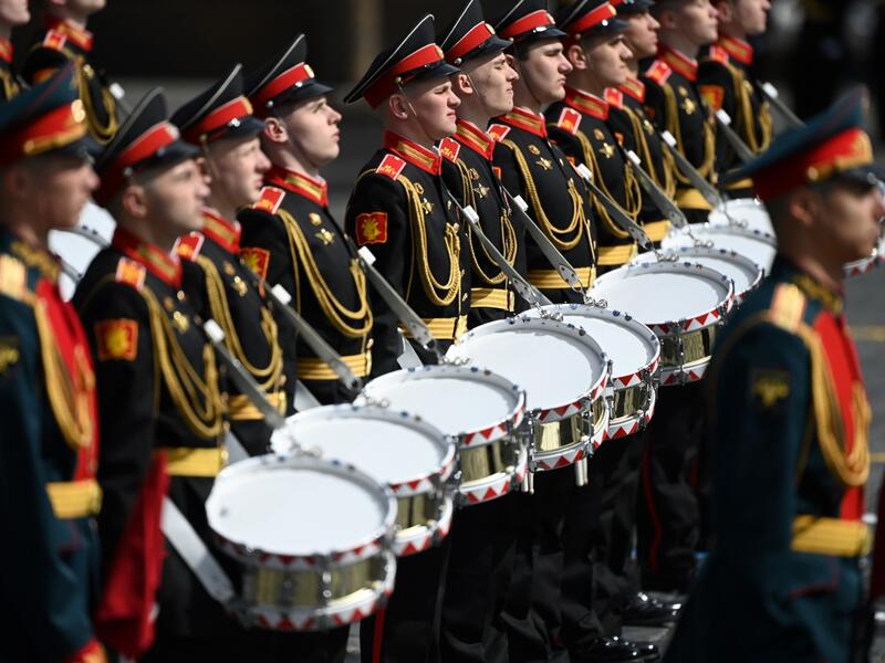 Victory Day military parade in central Moscow