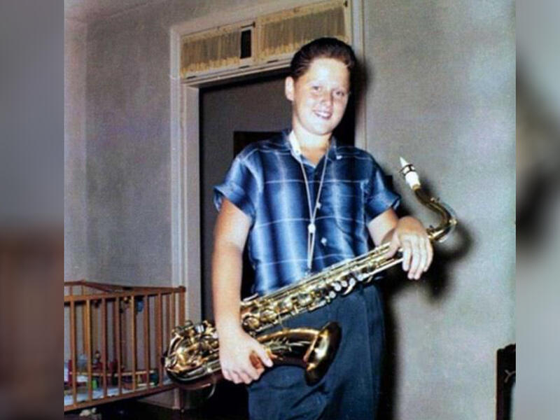 1958 photo, 12-year-old Bill Clinton 