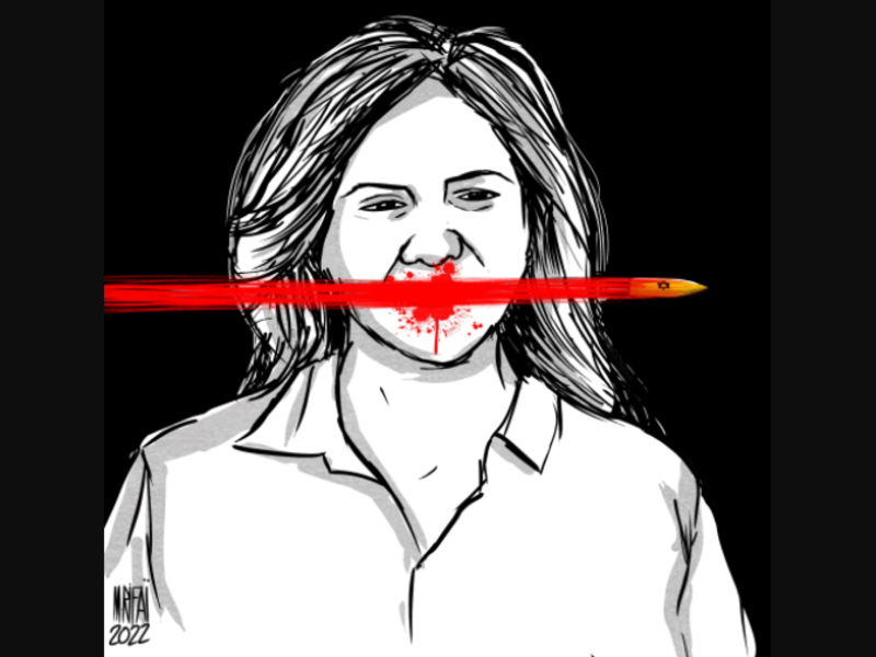 Cartoonists Pay Tribute to Al Jazeera journalist Shireen Abu Akleh